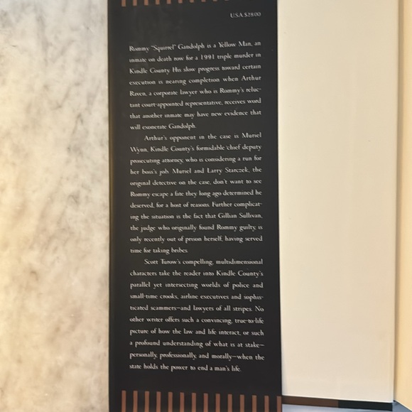 Reversible errors by Scott Turow. Hardback - Picture 3 of 4